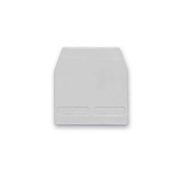 End plate, grey color, for CBS.2, CBS.4 image 1