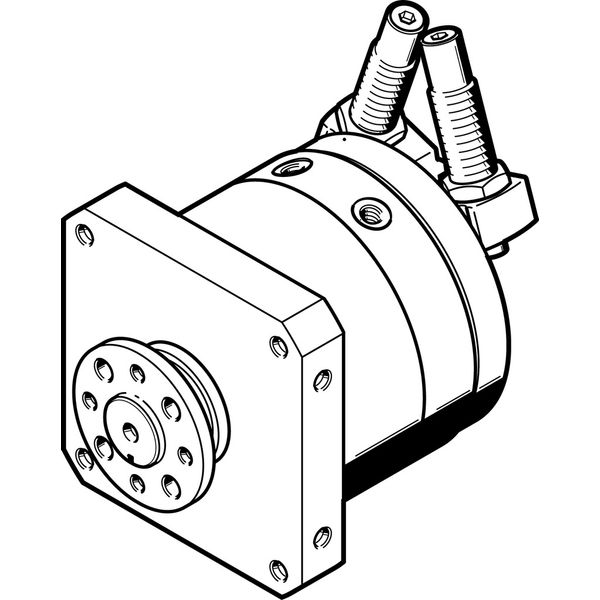 DSM-T-63-270-CC-FW-A-B Rotary actuator image 1