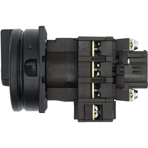 Main switch, P1, 25 A, flush mounting, 3 pole + N, STOP function, With black rotary handle and locking ring, Lockable in the 0 (Off) position image 34