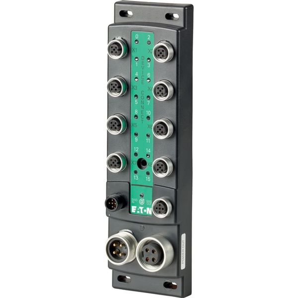 SWD Block module I/O module IP69K, 24 V DC, 8 inputs with power supply, 8 outputs with separate power supply, 8 M12 I/O sockets image 9