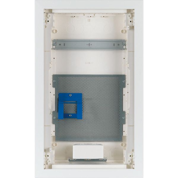 Hollow wall compact distribution board, multimedia, 3-rows, super-slim sheet steel door image 6