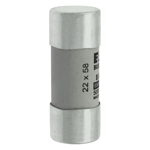 Fuse-link, LV, 8 A, AC 690 V, 22 x 58 mm, gL/gG, IEC, with striker image 19