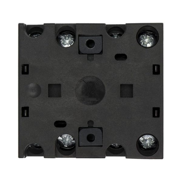 Changeoverswitches, T0, 20 A, flush mounting, 3 contact unit(s), Contacts: 6, 45 °, momentary, With 0 (Off) position, with spring-return from both dir image 25