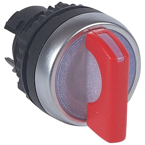 Osmoz illum std handle selector switch - 2 stay-put positions (0-12h) - red image 1