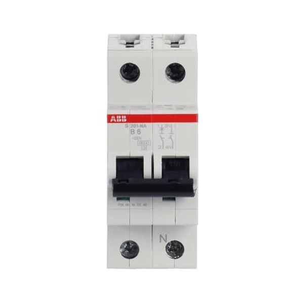 S201-B6NA Miniature Circuit Breaker - 1+NP - B - 6 A image 5