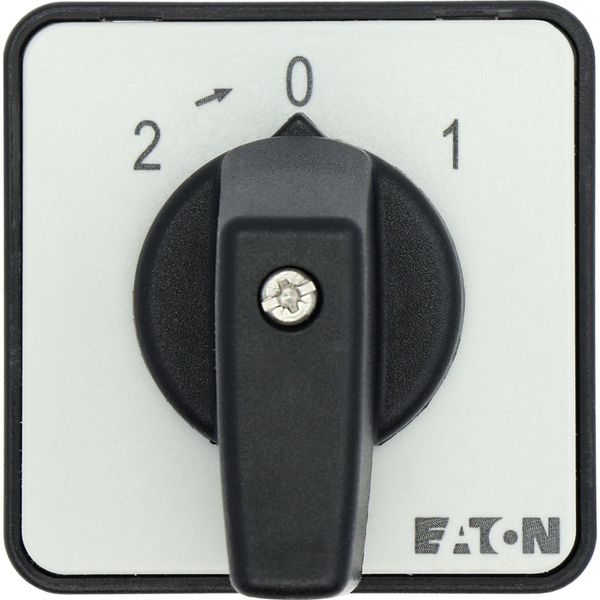 Universal control switches, T0, 20 A, flush mounting, 3 contact unit(s), Contacts: 6, 45 °, momentary/maintained, With 0 (Off) position, With spring-r image 28