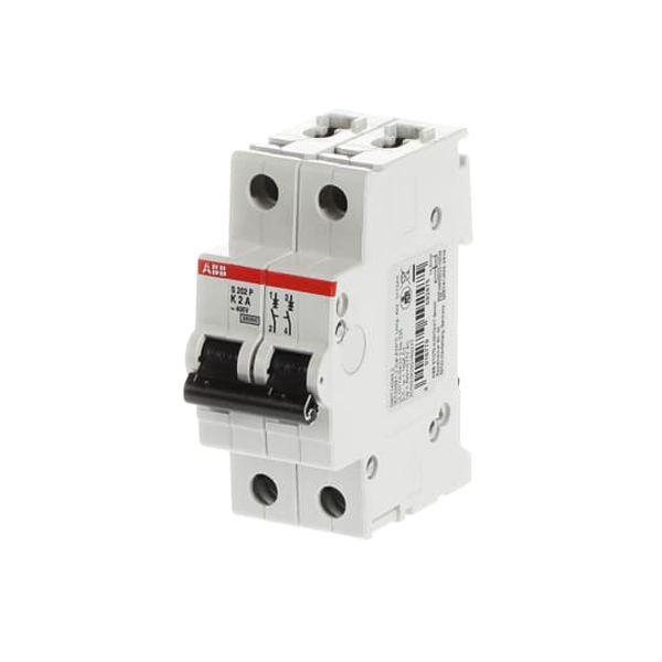 S202P-K2 Miniature Circuit Breaker - 2P - K - 2 A image 3