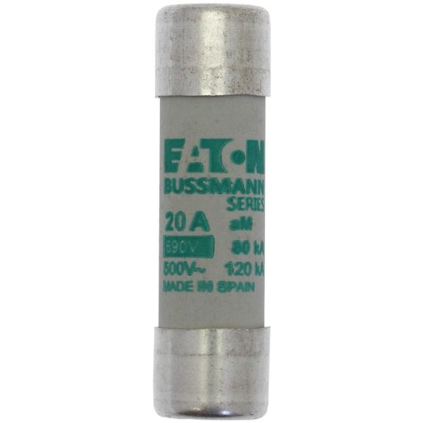 Fuse-link, LV, 20 A, AC 690 V, 14 x 51 mm, aM, IEC image 2