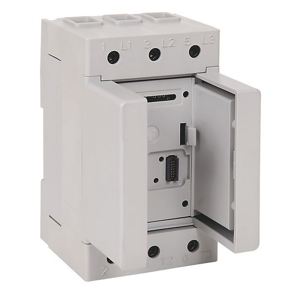 Allen-Bradley 193-ESM-VIG-100A-T E300 Overload Relays (193/592 IEC/NEMA), Voltage/Current/Ground Fault Sensing Module (10...100 A) DIN Rail / Panel Mount with Line- and Load-side Power Conductor Terminals. image 1