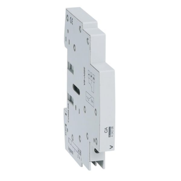 Auxiliary contact 1NO+1NG 230V - 5A for DSX modular - 0.5 mod. image 1