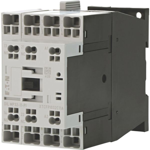 Contactor, 4 pole, AC operation, AC-1: 32 A, 1 N/O, 1 NC, 230 V 50/60 Hz, Push in terminals image 12