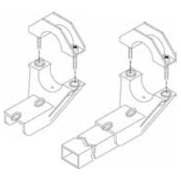 SAT Antenna  80/75cm, Steel, 39dB, foldable feed-arm, white image 3