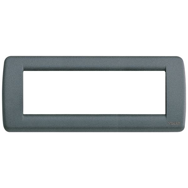 Rondò plate 6M metal slate grey image 1