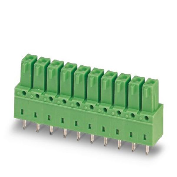 The figure shows a 10-pos. version of the product in green image 1