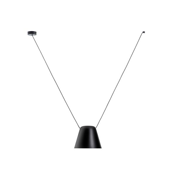 Pendant Attic Conic Shape V E27 23W Black  00-7393-05-05 image 1