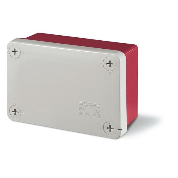SURF. MOUNTING JUNCTION BOX150X110 RED image 2