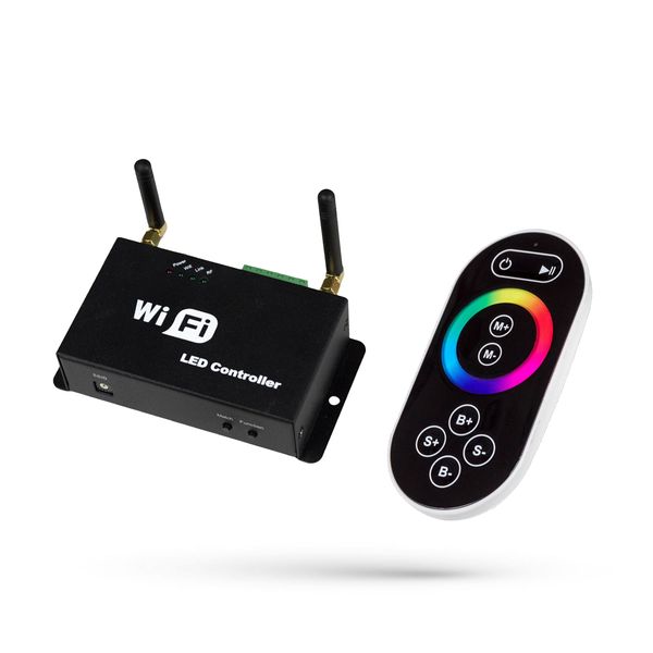 RGB CONTROLLER PLAY MINI II WIFI WITH REMOTE FOR LED STRIPS 144W/288W 12V/24V image 4