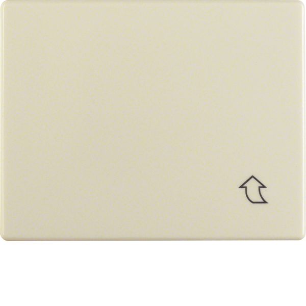 Interm. ring hinged cover f. central plate 50x50 mm, arsys, white gl. image 1