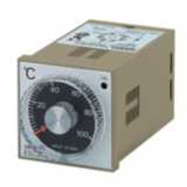 Temp. controller, LITE, 1/16 DIN, 48x48mm,Dial knob,On-Off Control,K-T image 4