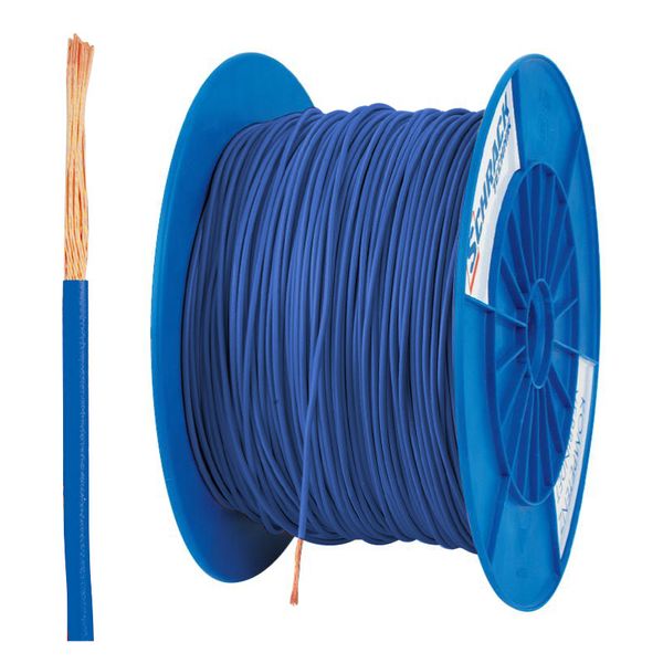 PVC Insulated Single Core Wire H05V-K 1mmý blue (coil) image 1
