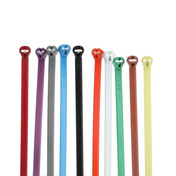 TY525M-CLRS CABLE TIE 50LB 7IN PK MULTI-COLORS image 5