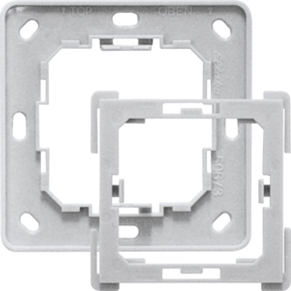 Mounting plate with mounting frame image 1