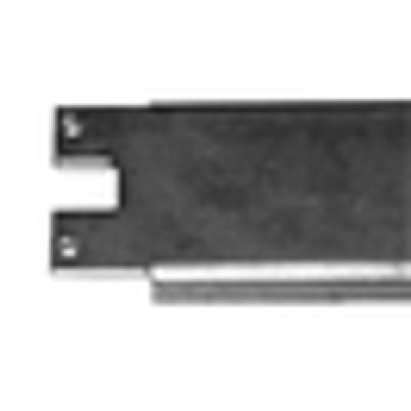 Mounting plate 5CP, 1090x248x13mm, 6 module heighs image 2