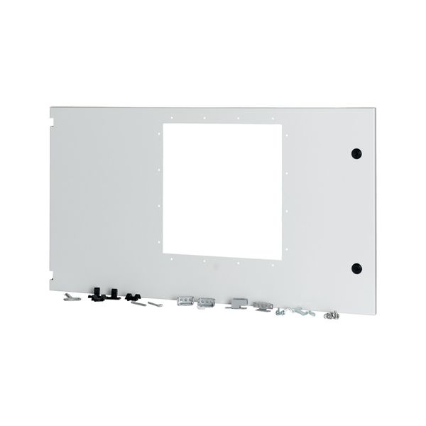 Front door for IZMX40, fixed, HxW=550x1000mm, IP55, grey image 5