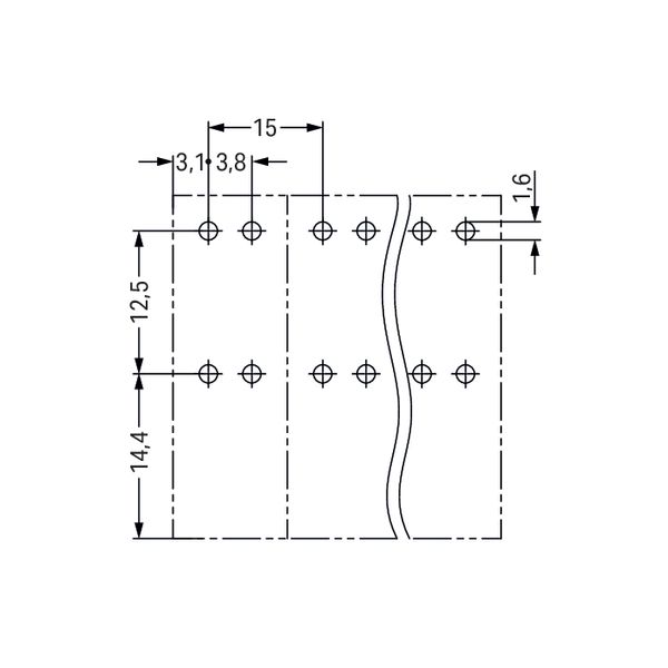 PCB terminal block lever 16 mm² red image 7