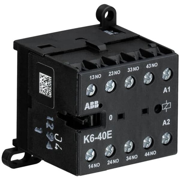 K6-40E-03 Mini Contactor Relay 48V 40-450Hz image 1