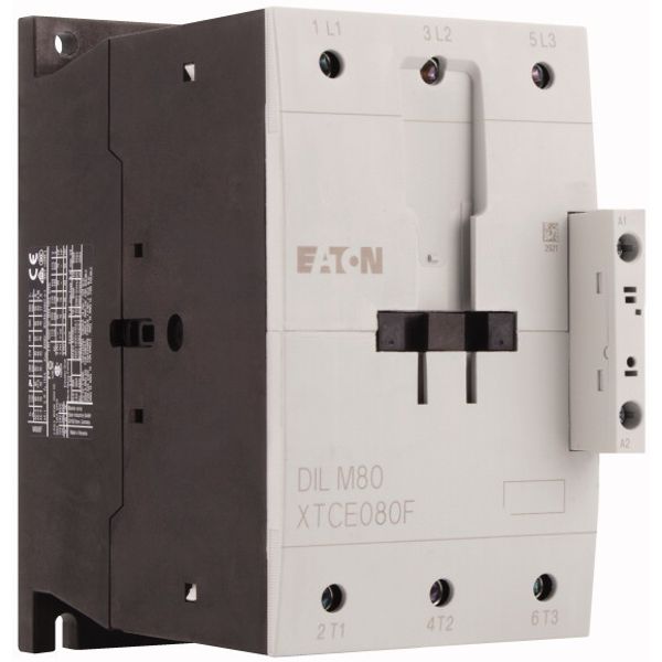Contactor, 3 pole, 380 V 400 V 37 kW, 115 V 60 Hz, AC operation, Screw terminals image 4