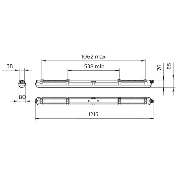 WT120C G2 LED27S/840 PSU MDU L1200 image 2