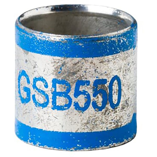 GSB550 TWO-PIECE INNER SLV CONN BLUE RND image 1