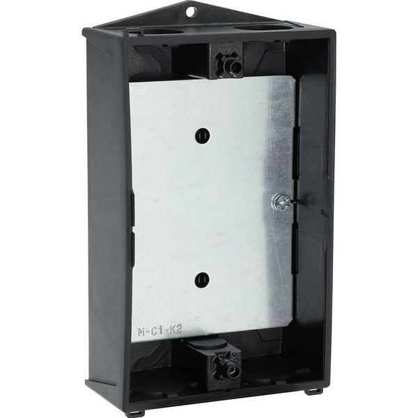 Insulated enclosure, HxWxD=160x100x100mm, +mounting plate image 63