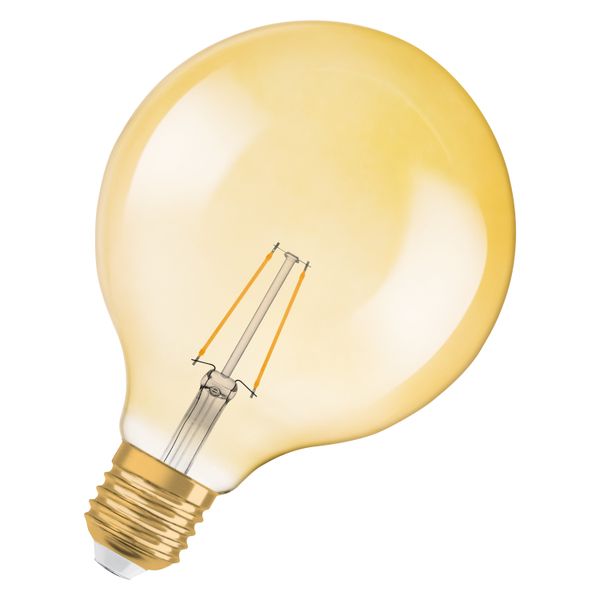 Vintage 1906® LED CLASSIC GLOBE 2.5W 824 Gold E27 image 1