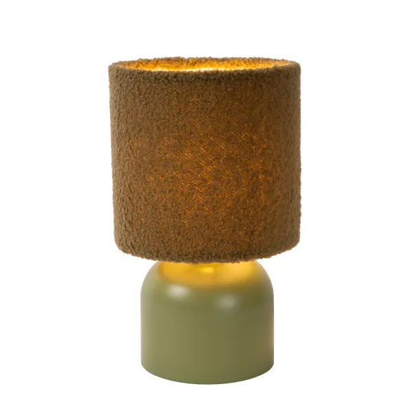 WOOLLY Table lamp-Green-Ø16-1xE14-40W-Cotton image 1