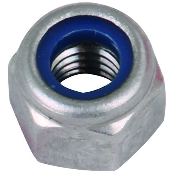 Locknut M6 Stainless steel 1.4301 - AISI 304 image 1