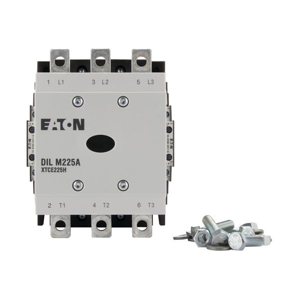 Contactor, 380 V 400 V 110 kW, 2 N/O, 2 NC, RAC 24: 24 V 50/60 Hz, AC operation, Screw connection image 6