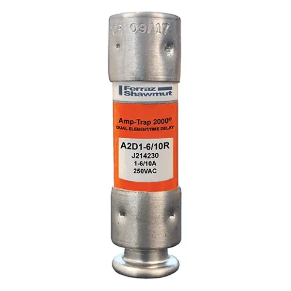 Fuse A2D-R - Class RK1 - Time-Delay 250VAC 250VDC 1.6A Ferrule image 1