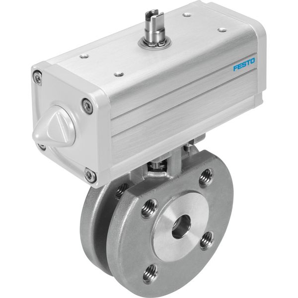 VZBC-50-FF-40-22-F0507-V4V4T-PP106-R-90-C Ball valve actuator unit image 1