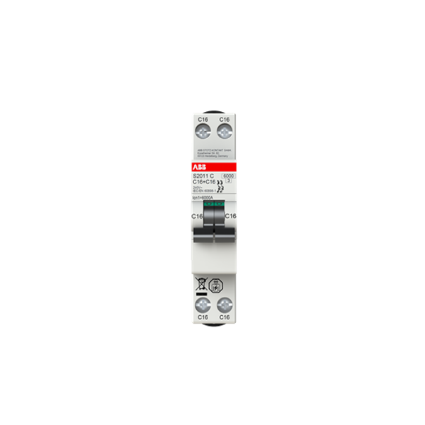 S2011C-B13 Miniature circuit breaker - 2P - B - 13 A image 5