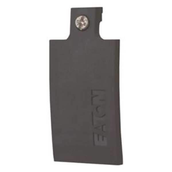 Screw-on cover, insulated material, black image 2
