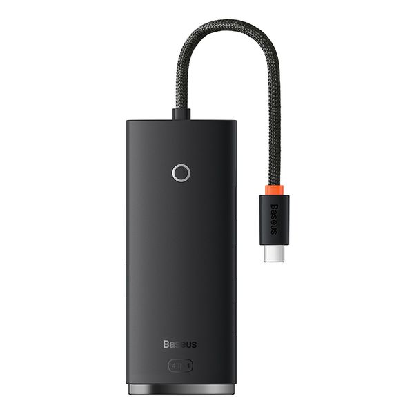 Hub USB-C 4xUSB 3.0 Ports 25cm, Black image 2