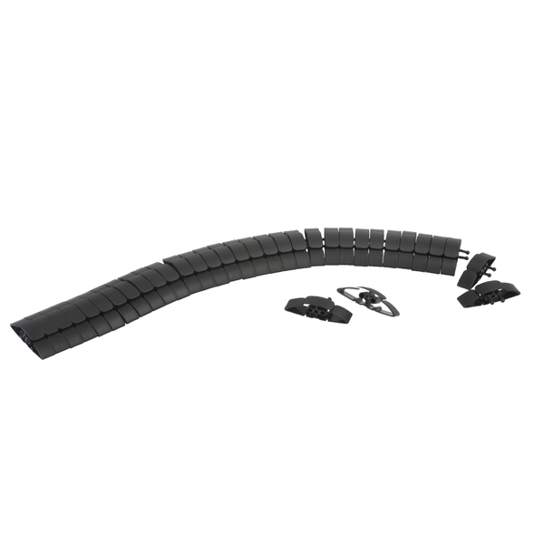 Floor cable feeder - Black image 3