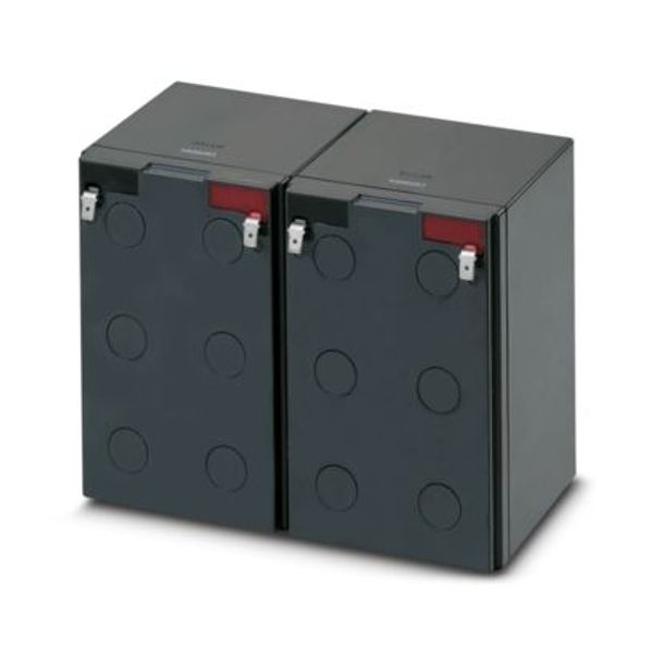 UPS-BAT-KIT-VRLA 2X12V/12AH - Uninterruptible power supply replacement battery image 1
