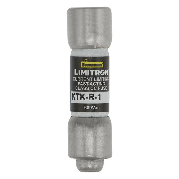 Fuse-link, LV, 1 A, AC 600 V, 10 x 38 mm, CC, UL, fast acting, rejection-type image 8