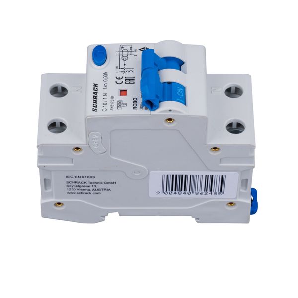 Combined MCB/RCD (RCBO) 1+N, AMPARO 10kA, C 10A, 30mA, Typ A image 3