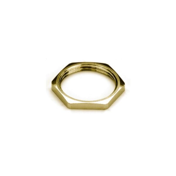 Locknut for cable gland (metal), SKMU MS (brass locknut), M 50, 5 mm,  image 2