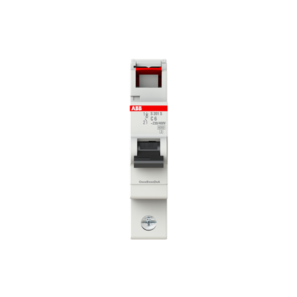 S201S-C6 Miniature Circuit Breaker - 1P - C - 6 A image 4