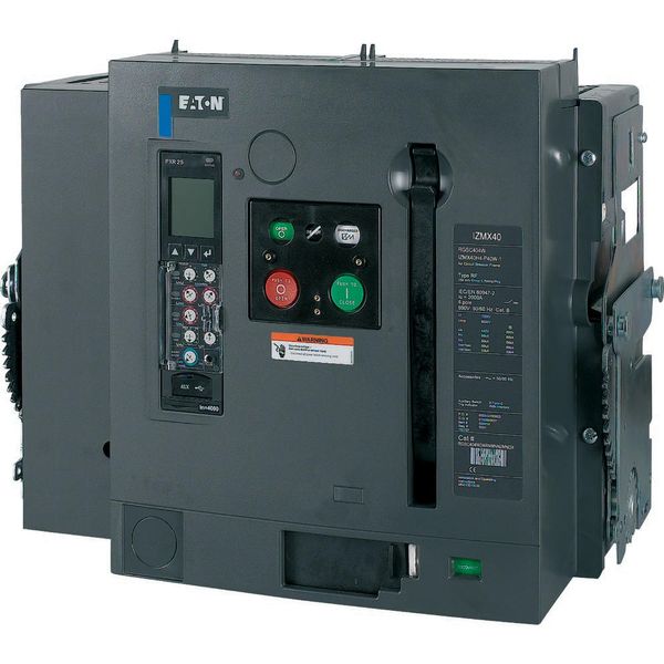 Circuit-breaker, 4 pole, 2000A, 66 kA, Selective operation, IEC, Withdrawable image 2